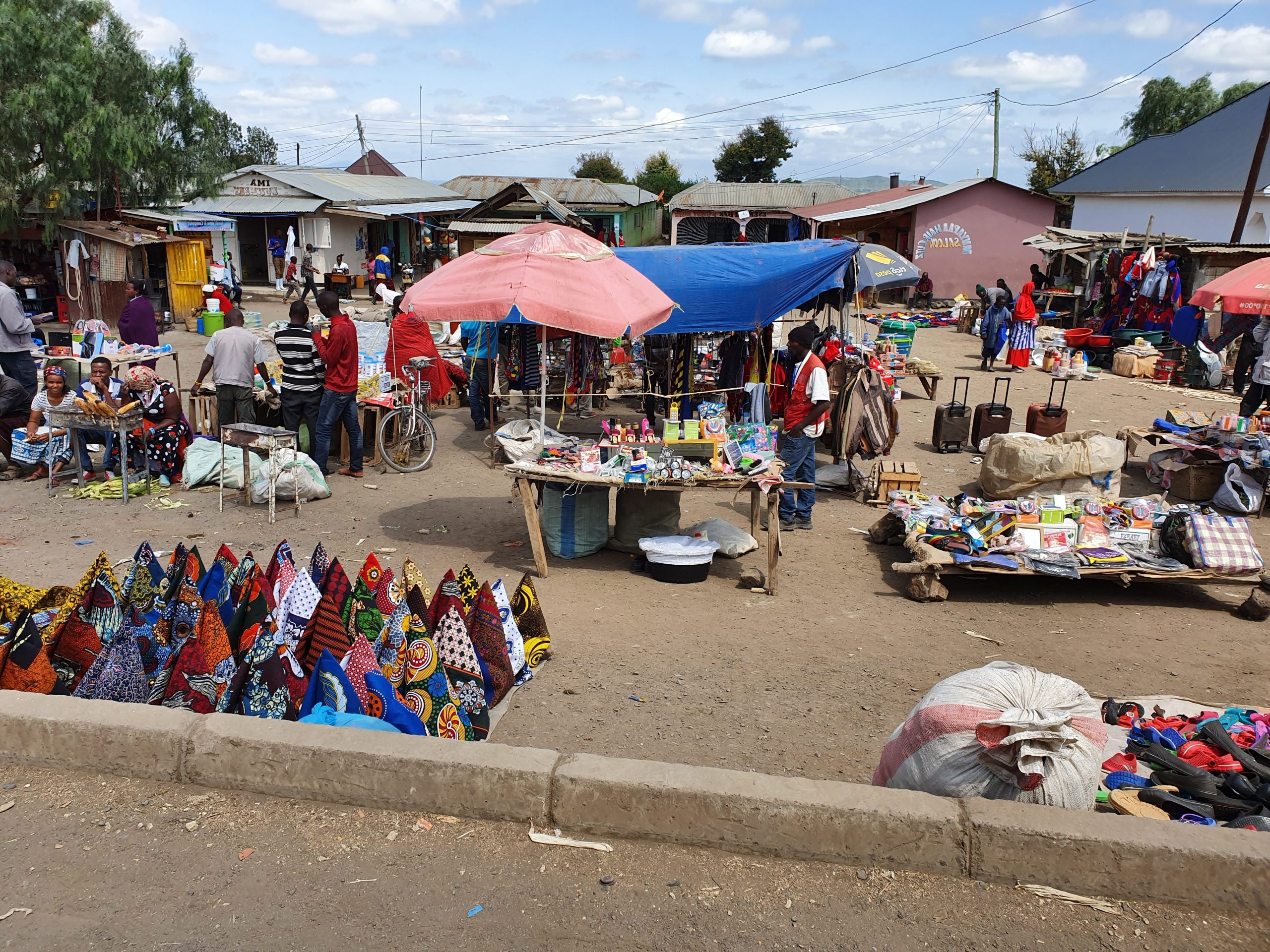 שוק מקומי באפריקה