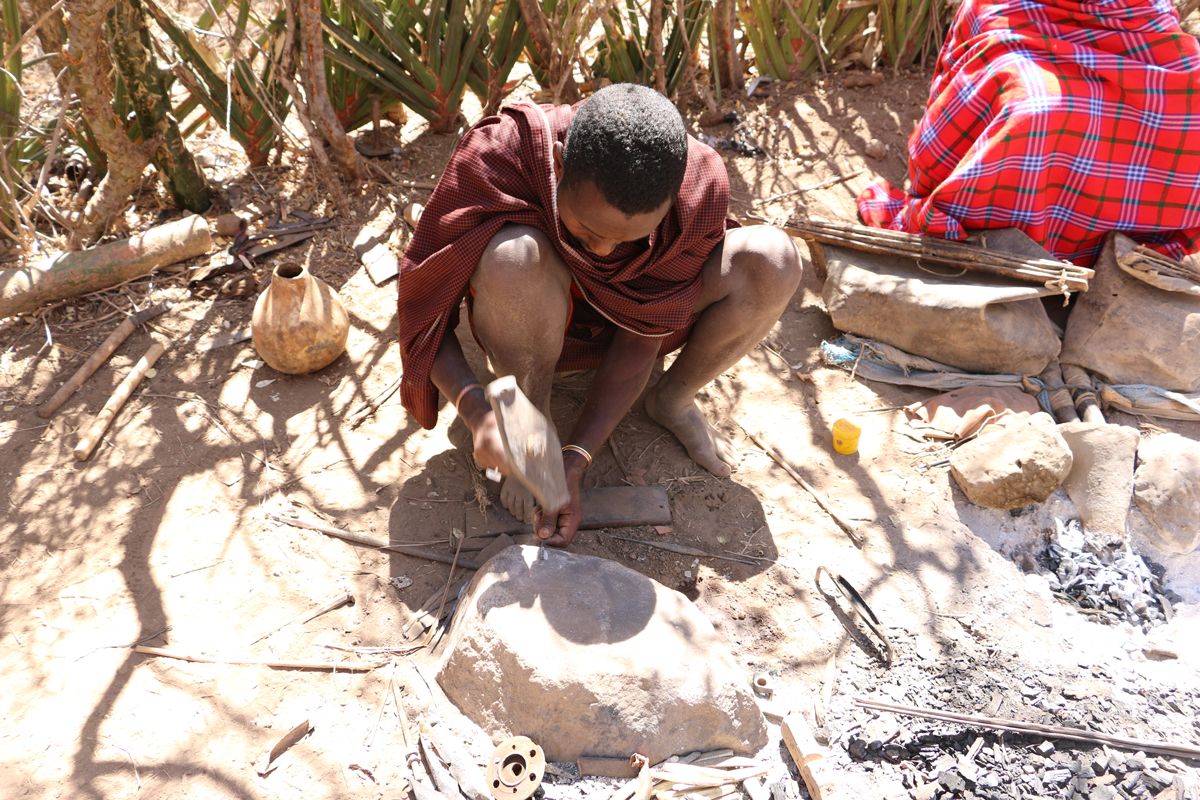 הכנת כלים בתרבות אפריקה
